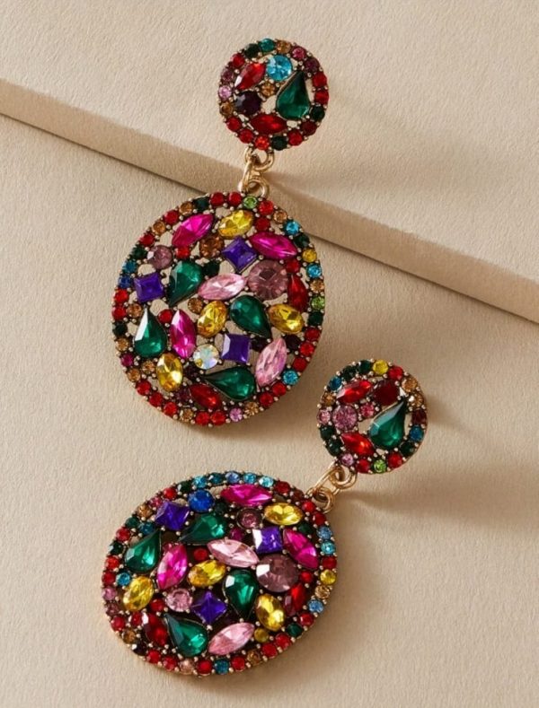 Waterdrop Rhinestone earings